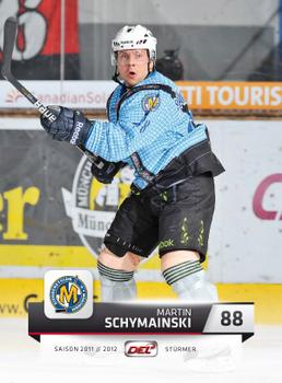 2011-12 Playercards (DEL) #DEL-366 Martin Schymainski Front