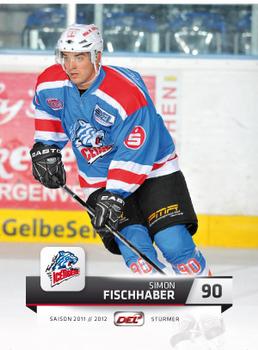 2011-12 Playercards (DEL) #DEL-372 Simon Fischhaber Front