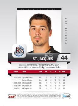 2011-12 Playercards (DEL) #DEL-375 Bruno St. Jacques Back