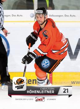 2011-12 Playercards (DEL) #DEL-384 Christoph Hohenleitner Front