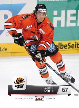 2011-12 Playercards (DEL) #DEL-385 Patrick Pohl Front