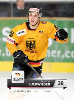 2011-12 Playercards (DEL) #DEL-396 Martin Buchwieser Front