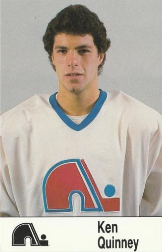 1985-86 Quebec Nordiques Postcards #NNO Ken Quinney Front