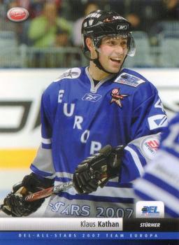 2007-08 Playercards (DEL) #016 Klaus Kathan Front