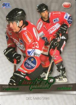 2007-08 Playercards (DEL) - Doublepack #DP04 Peter Ratchuk / Rob Collins Front