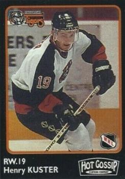 1995-96 Medicine Hat Tigers (WHL) #9 Henry Kuster Front