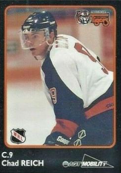 1995-96 Medicine Hat Tigers (WHL) #13 Chad Reich Front