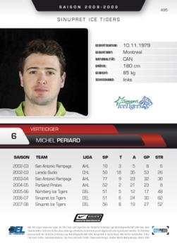 2008-09 Playercards (DEL) #486 Michel Periard Back