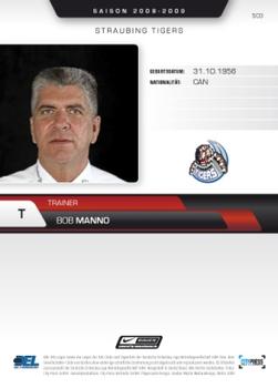 2008-09 Playercards (DEL) #503 Bob Manno Back