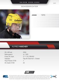 2008-09 Playercards (DEL) #517 Alfred Hascher Back