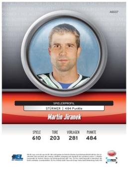 2008-09 Playercards (DEL) - Alltime Scorer #ASC07 Martin Jiranek Back