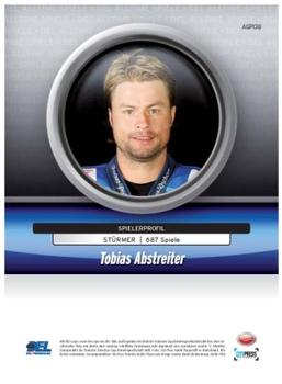2008-09 Playercards (DEL) - Alltime Games #ASP08 Tobias Abstreiter Back
