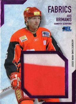 2008-09 Playercards (DEL) - Blueliner Fabrics #BL06 Aris Brimanis Front