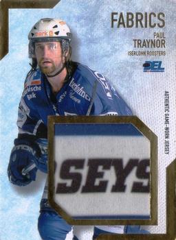 2008-09 Playercards (DEL) - Blueliner Fabrics #BL08 Paul Traynor Front