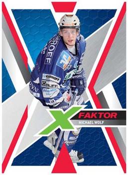 2008-09 Playercards (DEL) - X-Faktor #XF09 Michael Wolf Front