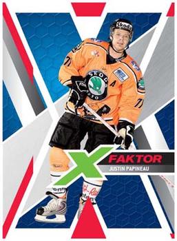 2008-09 Playercards (DEL) - X-Faktor #XF16 Justin Papineau Front