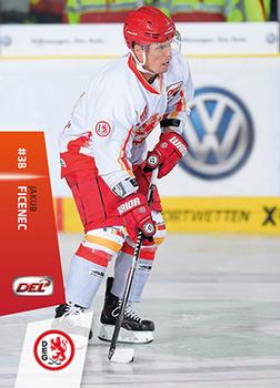 2014-15 Playercards Premium Serie 1 (DEL) #DEL-042 Jakub Ficenec Front