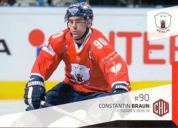 2014-15 Playercards Premium Serie 1 (DEL) #DEL-305 Constantin Braun Front