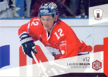 2014-15 Playercards Premium Serie 1 (DEL) #DEL-314 Laurin Braun Front