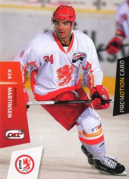 2014-15 Playercards Premium Serie 1 (DEL) - Promotion Cards #DEL-051 Andreas Martinsen Front