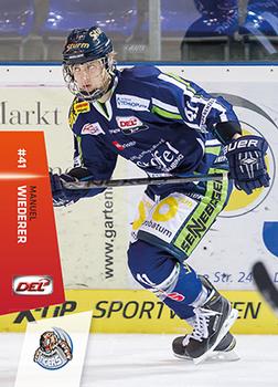 2014-15 Playercards Premium Serie 2 (DEL) #DEL-565 Manuel Wiederer Front