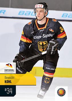 2014-15 Playercards Premium Serie 2 (DEL) #DEL-588 Benedikt Kohl Front