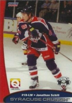 2002-03 Choice Syracuse Crunch (AHL) #12 Jonathan Schill Front