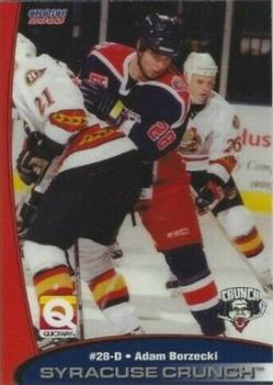 2002-03 Choice Syracuse Crunch (AHL) #17 Adam Borzecki Front