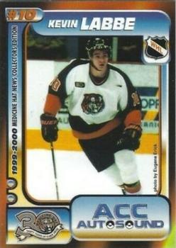 1999-00 Medicine Hat Tigers (WHL) #NNO Kevin Labbe Front