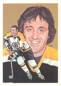1987 Cartophilium Hockey Hall of Fame #244 Phil Esposito Front