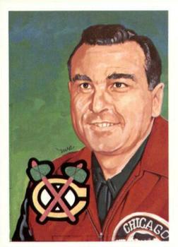 1987 Cartophilium Hockey Hall of Fame #247 Rudy Pilous Front
