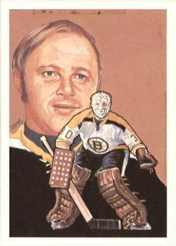 1987 Cartophilium Hockey Hall of Fame #250 Gerry Cheevers Front