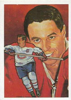 1987 Cartophilium Hockey Hall of Fame #31 Jean Beliveau Front