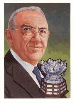1987 Cartophilium Hockey Hall of Fame #41 Frank Selke Front