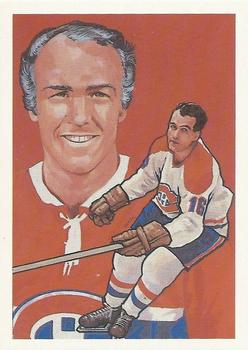 1987 Cartophilium Hockey Hall of Fame #91 Henri Richard Front