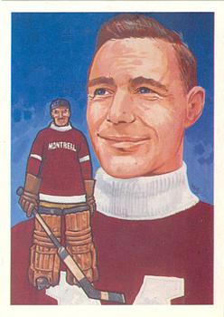 1987 Cartophilium Hockey Hall of Fame #107 Clint Benedict Front