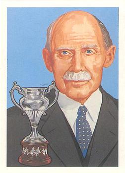 1987 Cartophilium Hockey Hall of Fame #123 Sir Montagu Allan Front