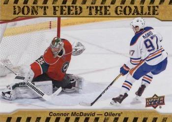 2016-17 Upper Deck - Don't Feed The Goalie #DFG-CM Connor McDavid Front