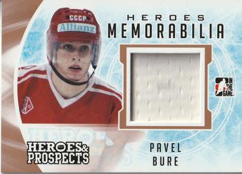 2016-17 Leaf In The Game Heroes and Prospects  - Hero Memorabilia #HM-36 Pavel Bure Front