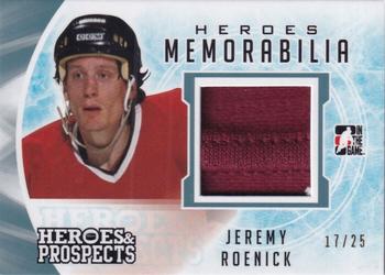 2016-17 Leaf In The Game Heroes and Prospects  - Hero Memorabilia - Platinum #HM-22 Jeremy Roenick Front