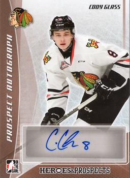 2016-17 Leaf In The Game Heroes and Prospects  - Prospect Signatures #PA-CG1 Cody Glass Front