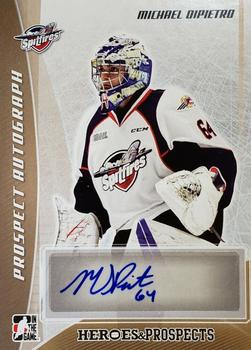 2016-17 Leaf In The Game Heroes and Prospects  - Prospect Signatures #PA-MD1 Michael DiPietro Front