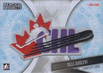 2016-17 Leaf In The Game Heroes and Prospects  - Complete Logo #CL-OJ Olli Juolevi Front