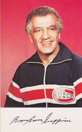 1979-80 Montreal Canadiens #NNO Bernie Geoffrion Front