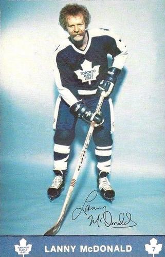 1979-80 Toronto Maple Leafs Postcards #NNO Lanny McDonald Front