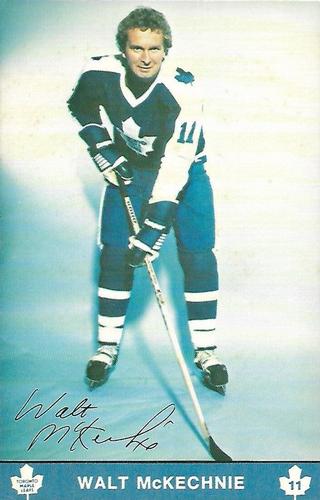1979-80 Toronto Maple Leafs Postcards #NNO Walt McKechnie Front