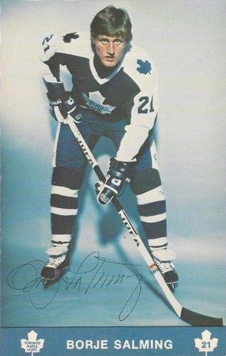 1979-80 Toronto Maple Leafs Postcards #NNO Borje Salming Front