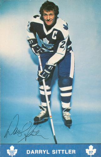 1979-80 Toronto Maple Leafs Postcards #NNO Darryl Sittler Front