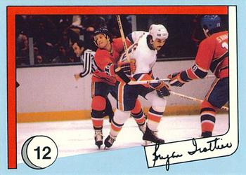 1985 New York Islanders News Bryan Trottier #12 Bryan Trottier Front