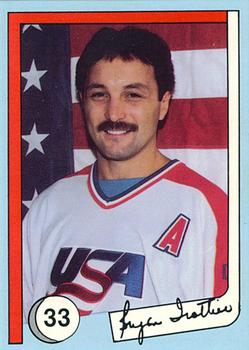 1985 New York Islanders News Bryan Trottier #33 Bryan Trottier Front